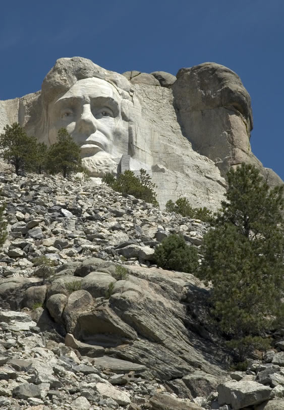 sculpture présidents américains