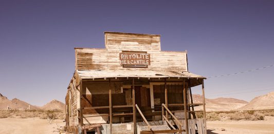 Rhyolite Ghost Town photo : Pascal Bovet