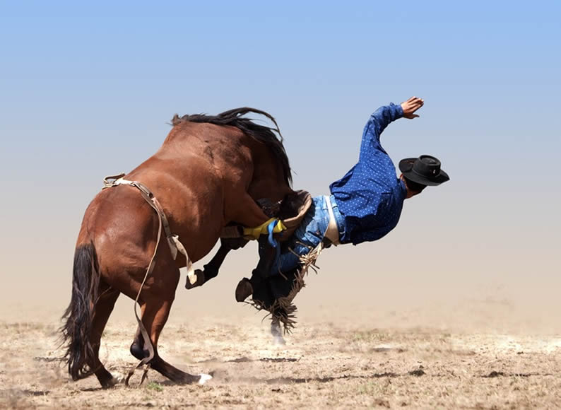 Bareback riding