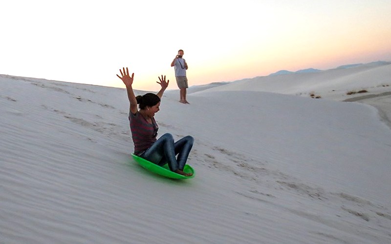 luge white sands