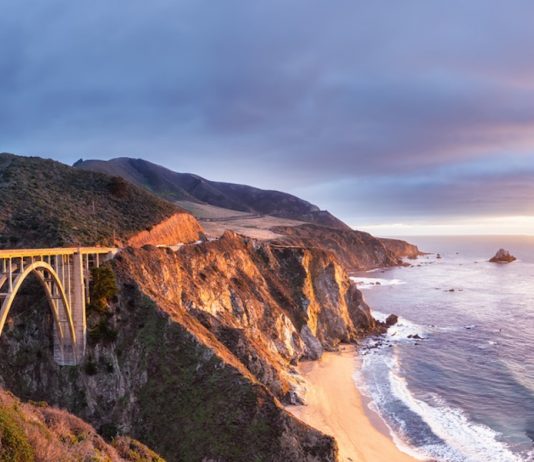 routes panoramiques de la Californie