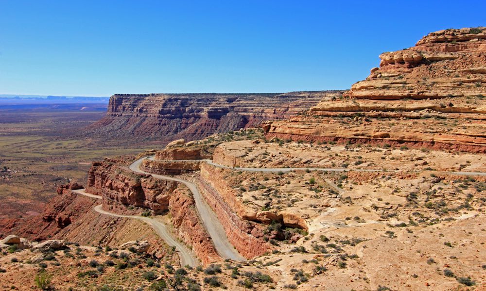 Routes panoramiques de l’Utah : Moki Dugway