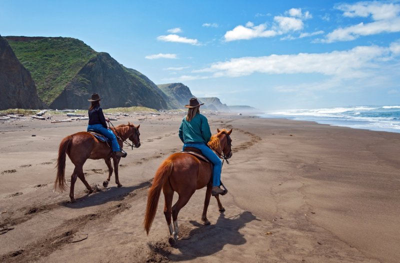 balades a cheval en californie