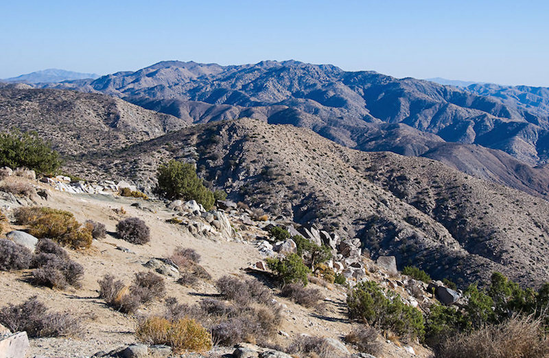 vue sur san andreal fault depui key view