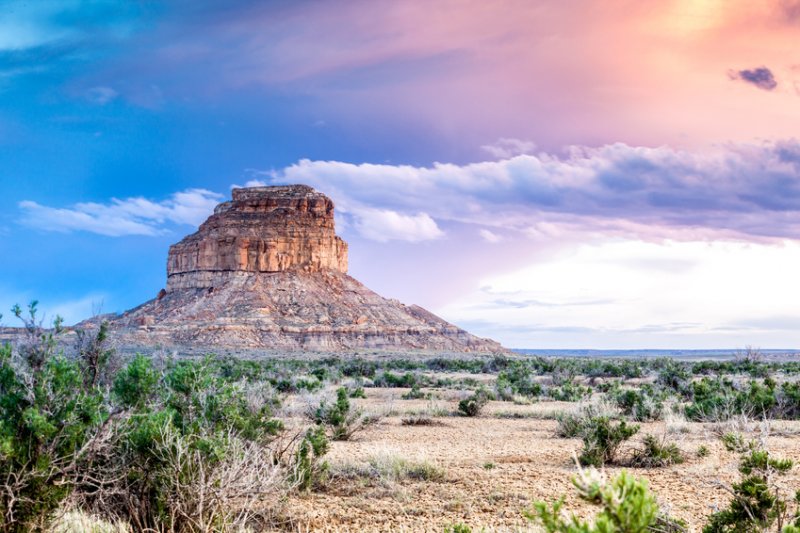 fajada butte a chaco cultural national historical park