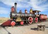 locomotive du first transcontinental railroad