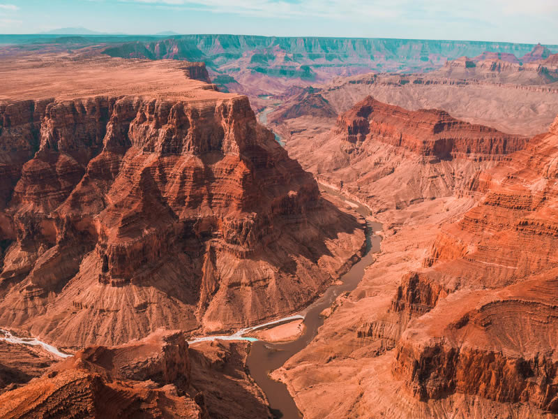 Survol du Grand Canyon : Dragon Corridor