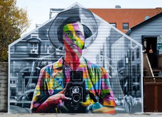 Vivian Maier mural